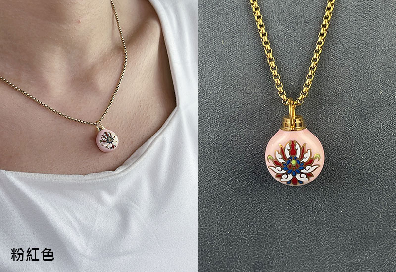 馨香雙韻香氛項鍊(多色)